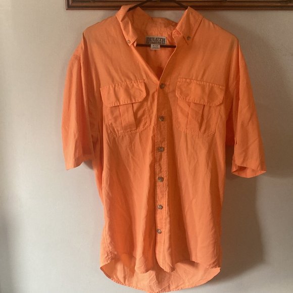 Duluth Trading 100% nylon button down shirt - Picture 1 of 3